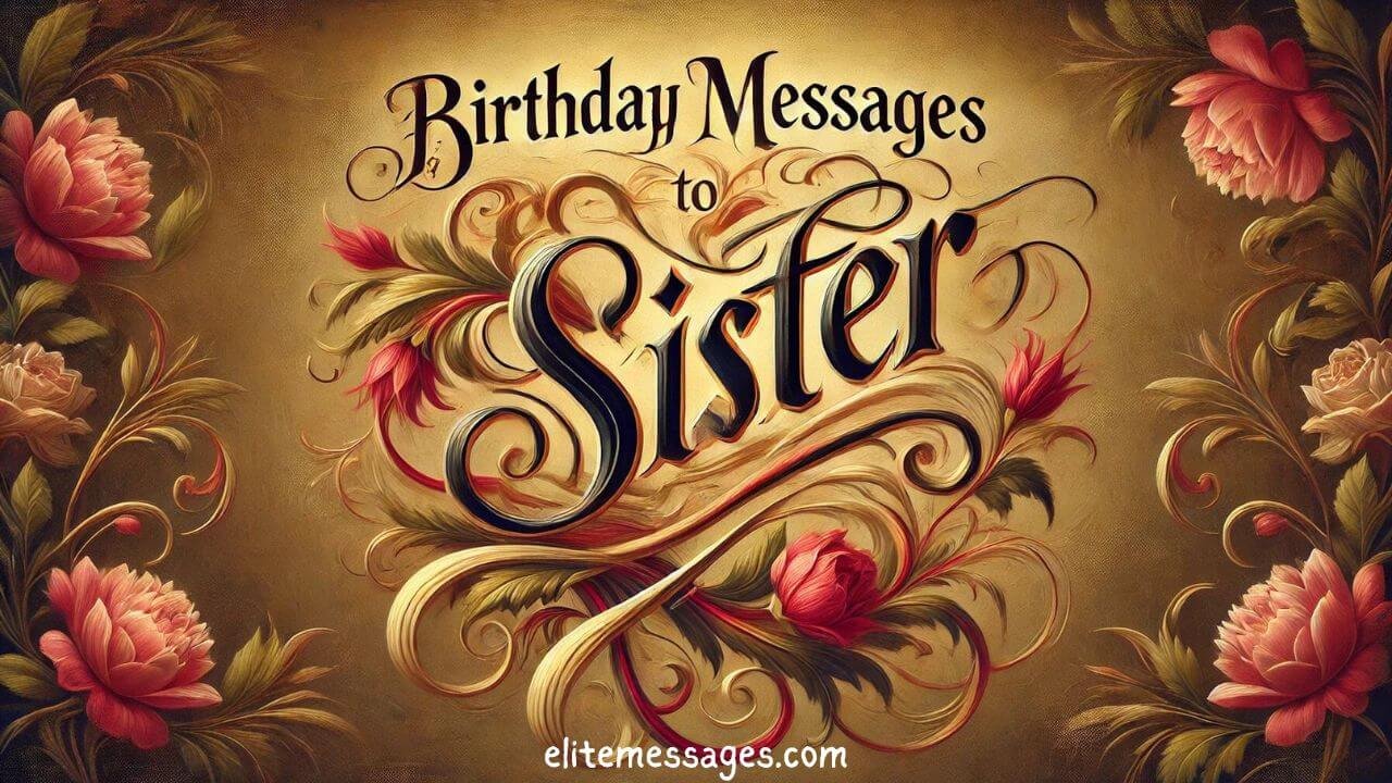 Hilarious sister birthday messages, Sarcastic birthday greetings for sister