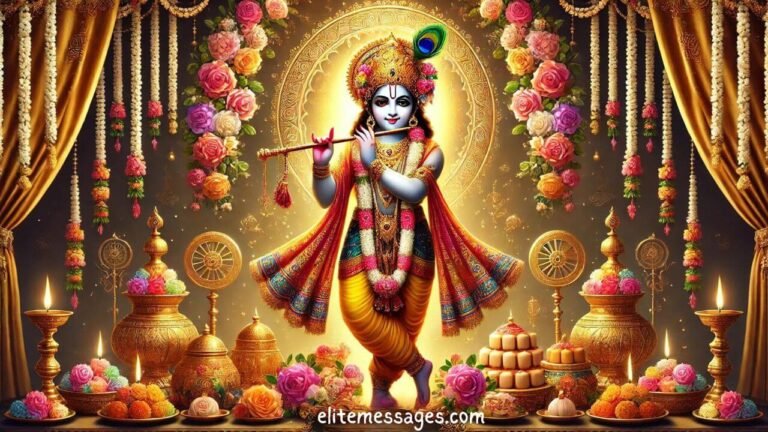 Divine krishna Janmashtami messages , Janmashtami greetings for friends