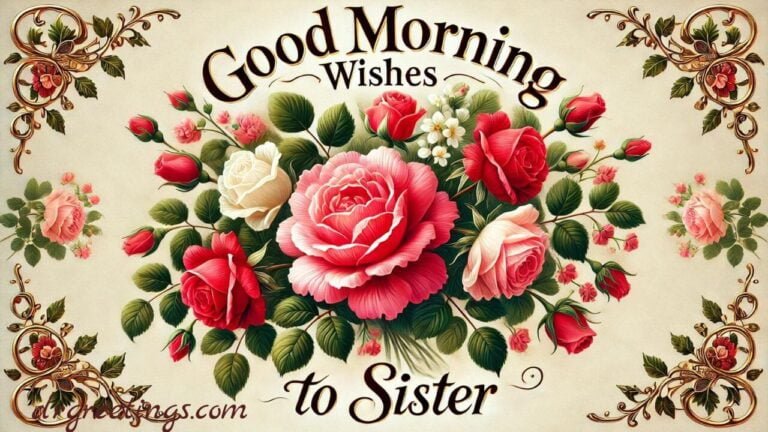 Heartwarming morning wishes for sister, Inspirational good morning quotes for sister