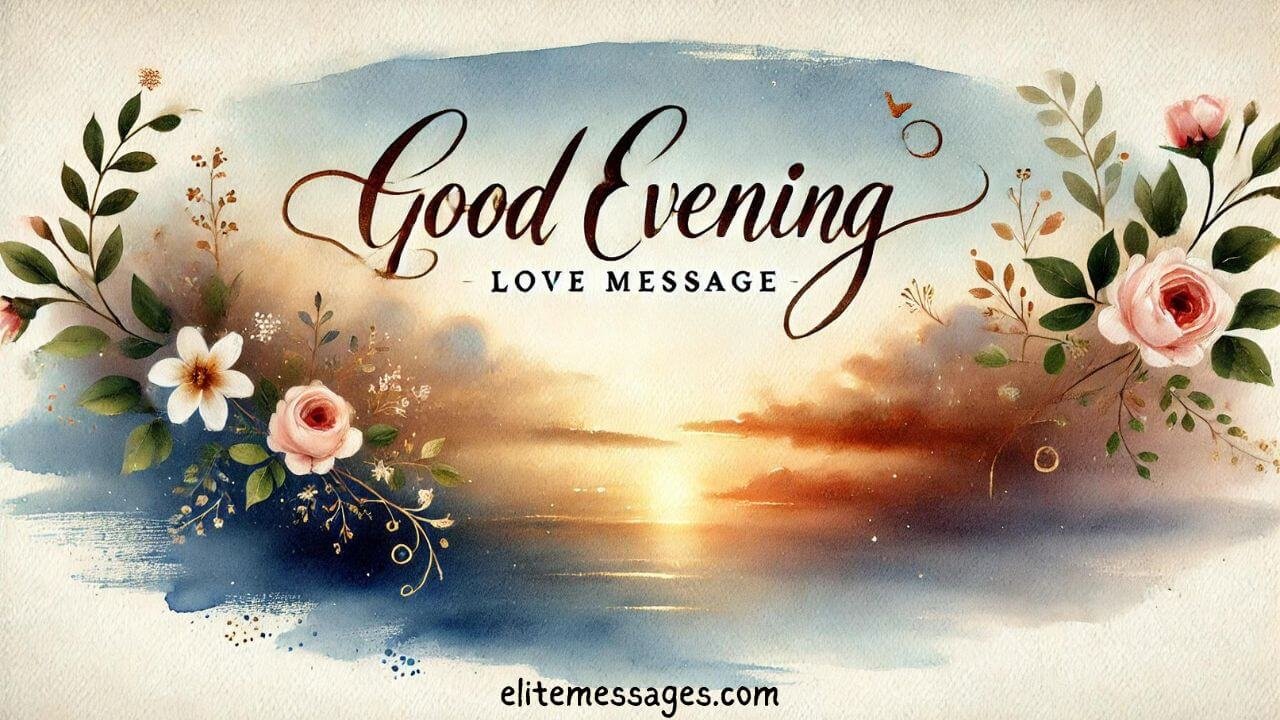 Evening Message, Evening Msg, Evening Sweet Message, Evening Wishes To A Friend