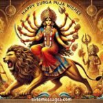 Happy Durga Puja messages for loved ones, Heartfelt Durga Puja blessings for son, daughter, and spouse