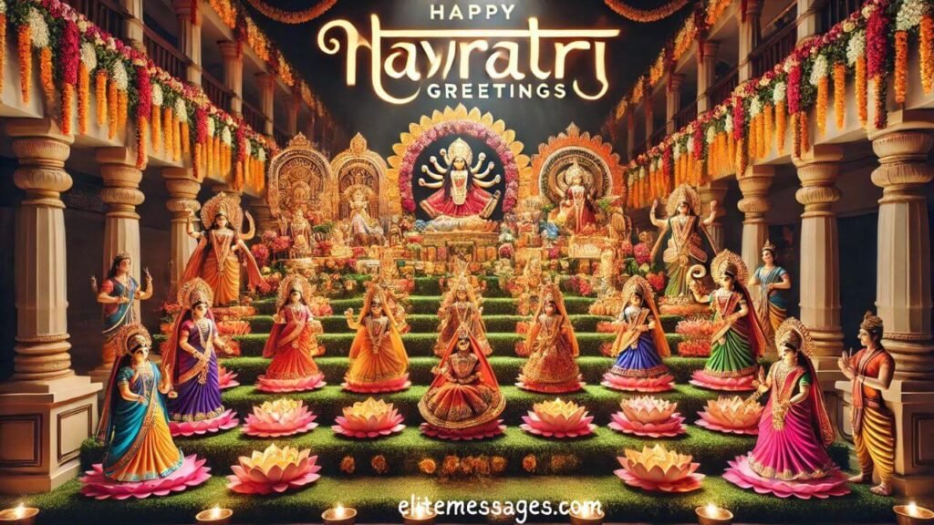 Happy Navratri My Wife, Navratri Greetings, Navratri Wish For Gf