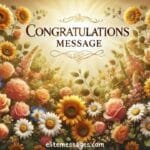 Special congratulatory message for uncle, aunt, and grandparents, Sweet congratulations message for husband and siblings