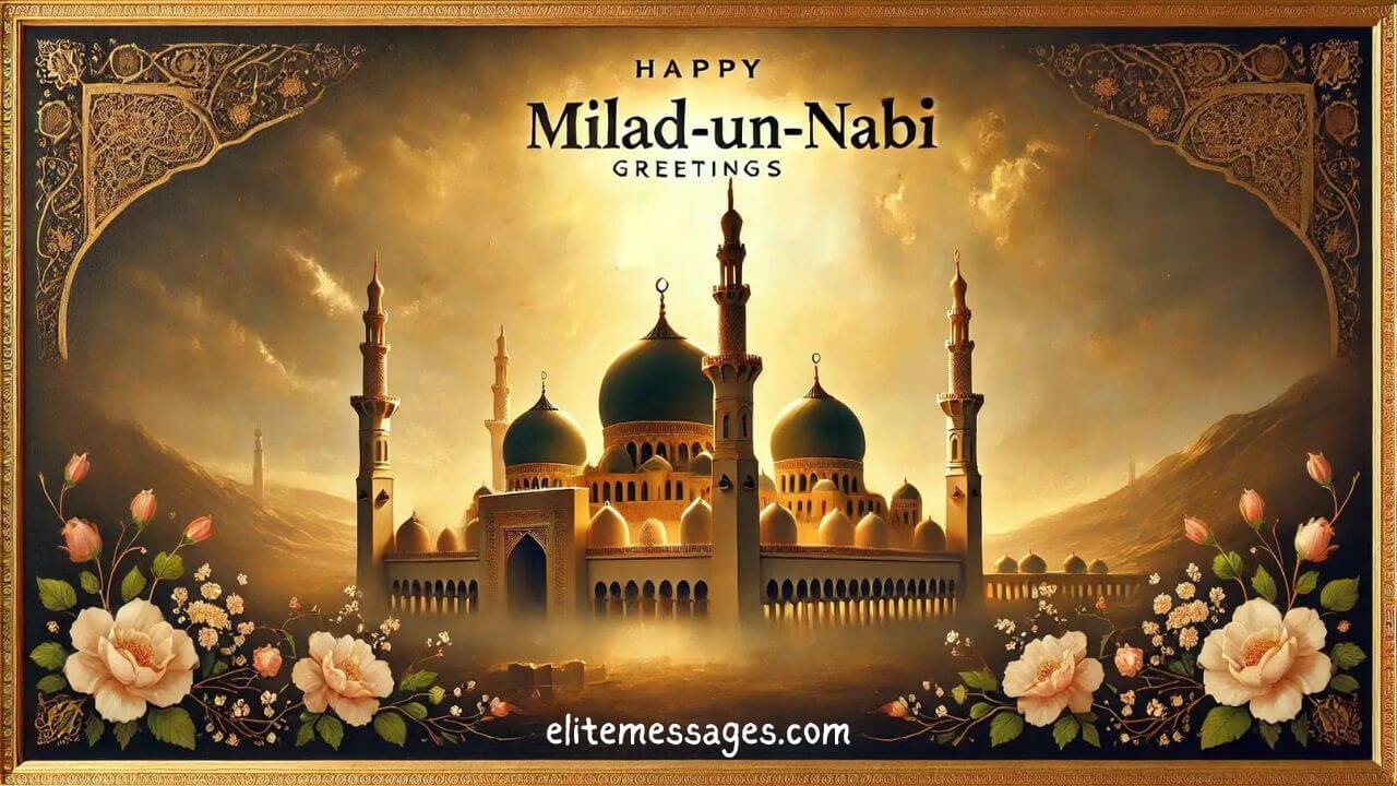 Eid Milad-Un-Nabi wishes for parents and siblings, Milad-Un-Nabi messages filled with peace and love