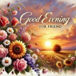 Uplifting good evening messages for a friend, Relaxing evening messages to share with friends