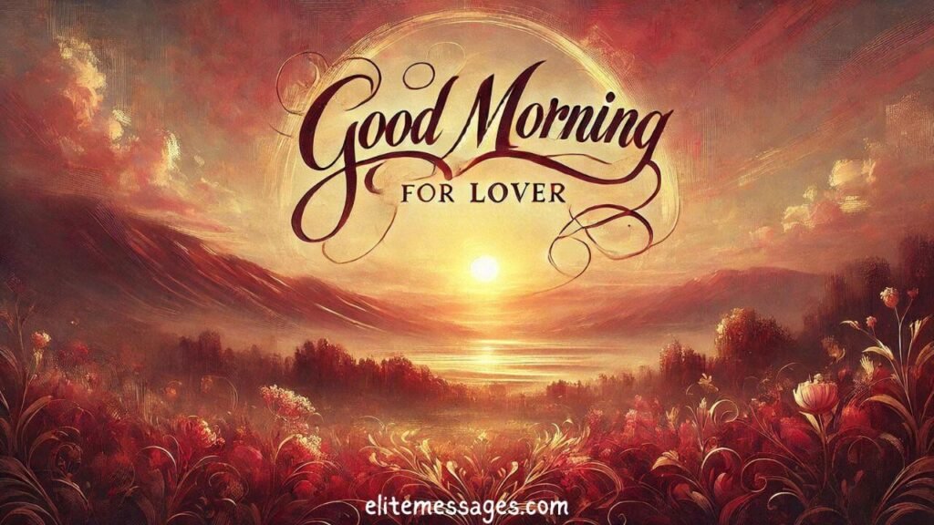 Romantic morning texts for lovers, Sweet good morning messages for him/her