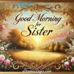 good morning messages for sister to start her day, Inspirational morning messages for sister