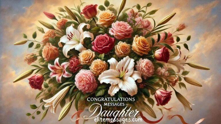 Congratulations messages for daughter’s achievements, Heartfelt graduation wishes for daughter