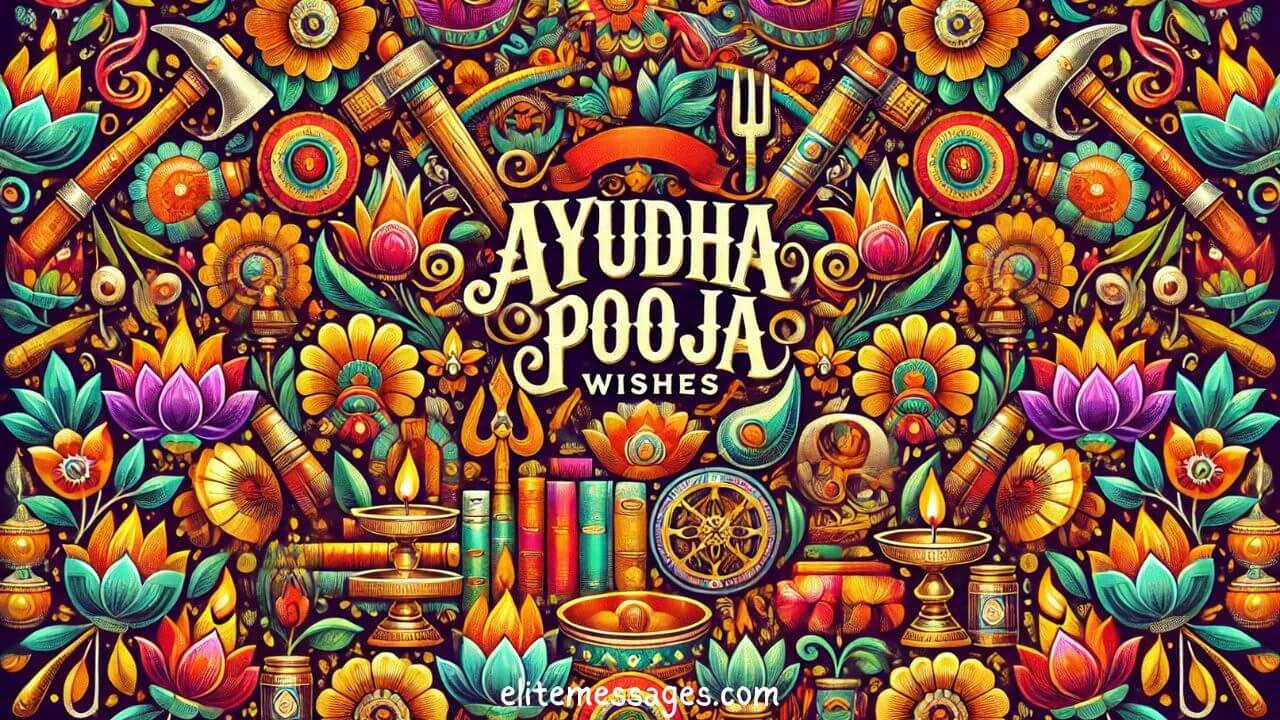 Ayudha Pooja wishes for Social Media , Divine Ayudha Pooja Messages and Captions