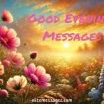 Heartfelt good evening message to lover, Good evening message to husband