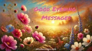 Heartfelt good evening message to lover, Good evening message to husband