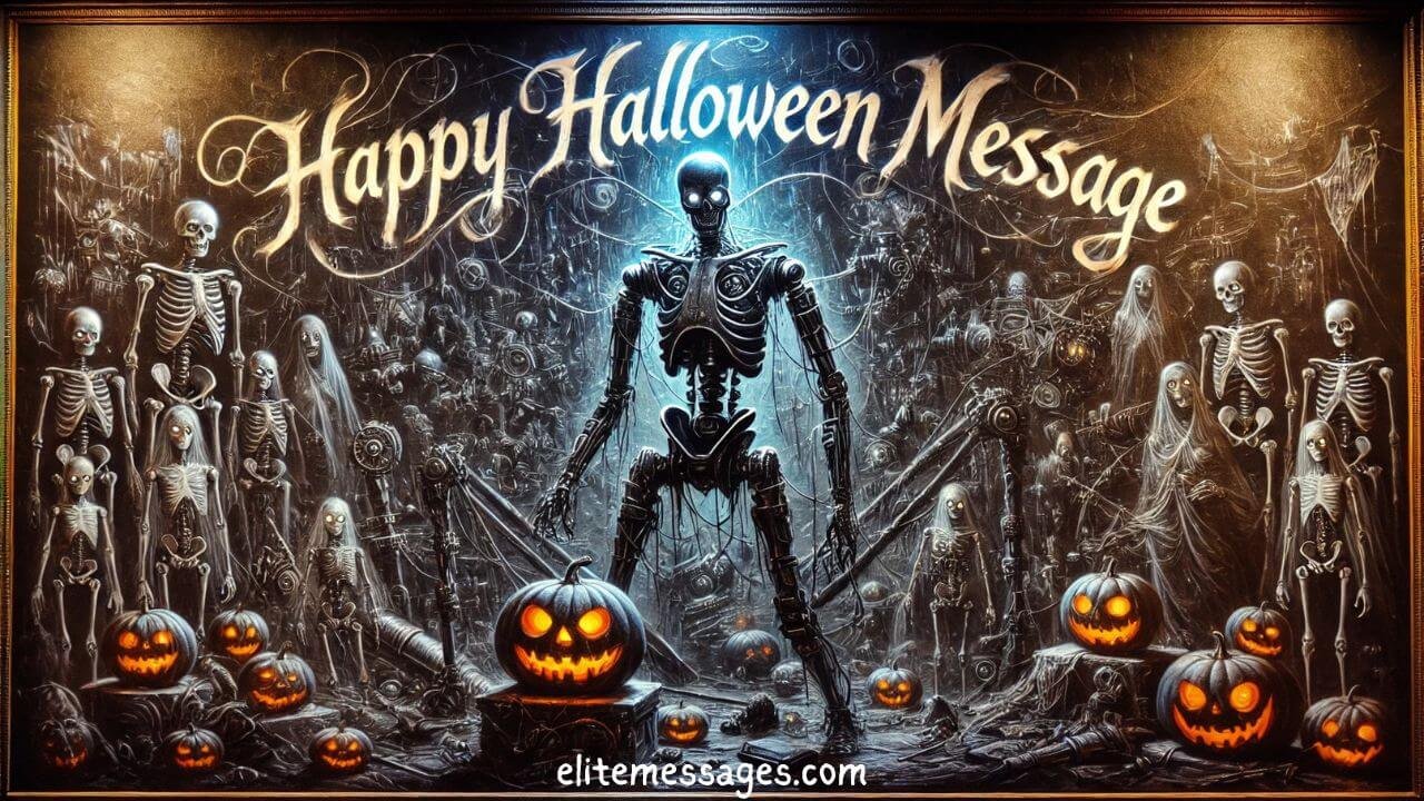 Scary Halloween Message ,Greetings, Halloween Messages for Friends , Spooky Halloween Wishes for Family