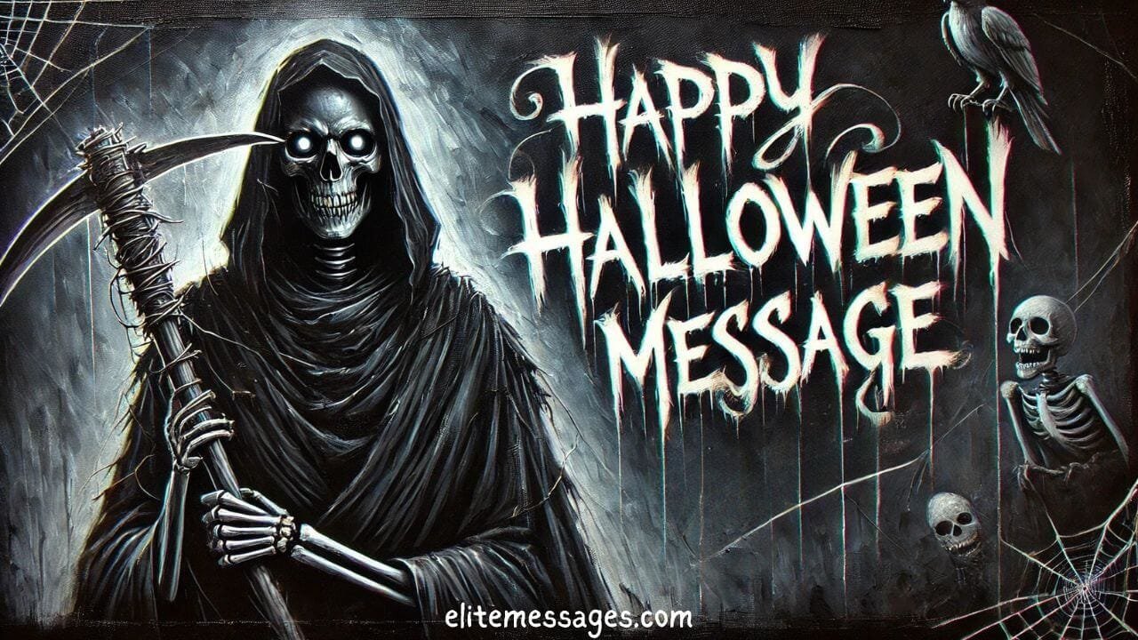 Heartwarming happy Halloween message for friends , Halloween greetings for neighbors and colleagues